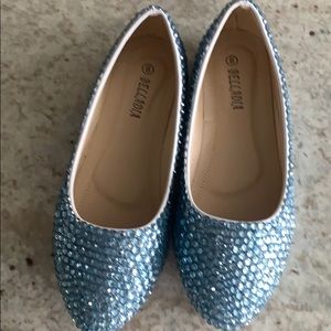 Hand beaded women’s flats